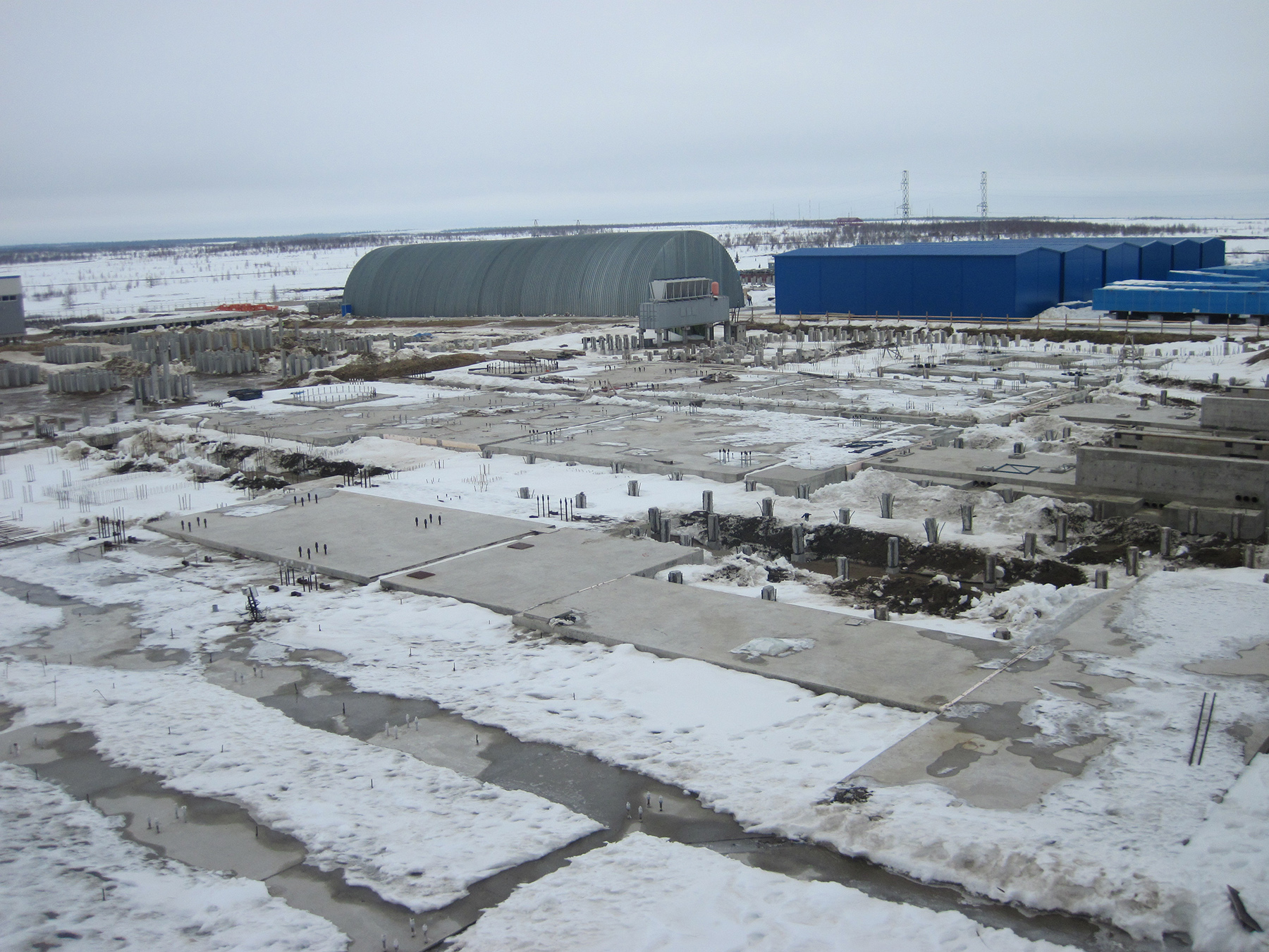 Обследование объекта незавершённого строительства в Ханты-Мансийске